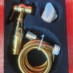 Golden Round hand spray shower (Shattaf)