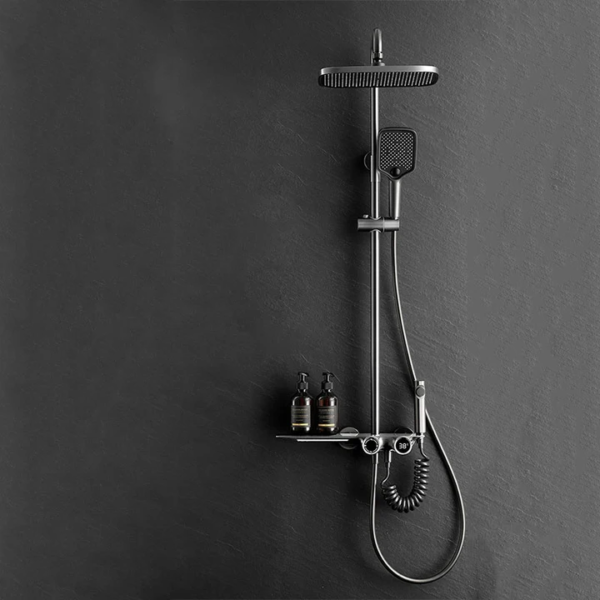 Knob control huma luxury shower mixer