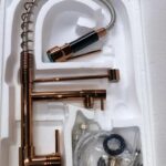 Rose Gold 2-in-1 Chain Sink Mixer