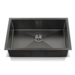 Black Only Bowl Almond Kitchen Sink