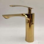Heavy Gage Golden Basin Mixer