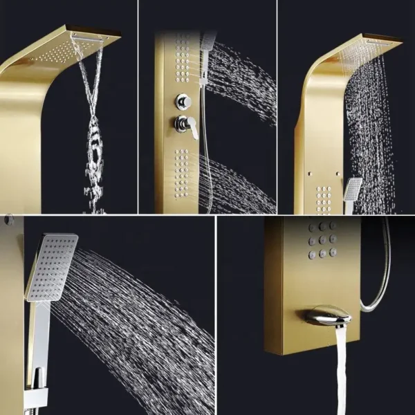 Golden Steal panel shower - Image 2