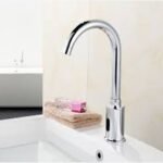 Round Sensor Basin/Sink Mixer