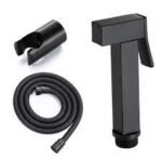 Black Heavy Gauge Hand Spray Shower Shattaf