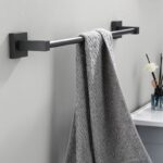 Grey Single Towel Hanger