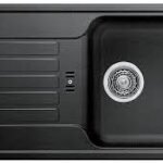 Single bowl Single Tray Acrylic sink  Black KS-AC09