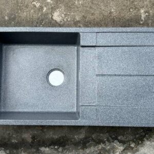 Single bowl Single Tray Acrylic sink Grey KS-AC08