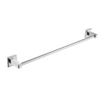 Square base Chrome single towel hanger