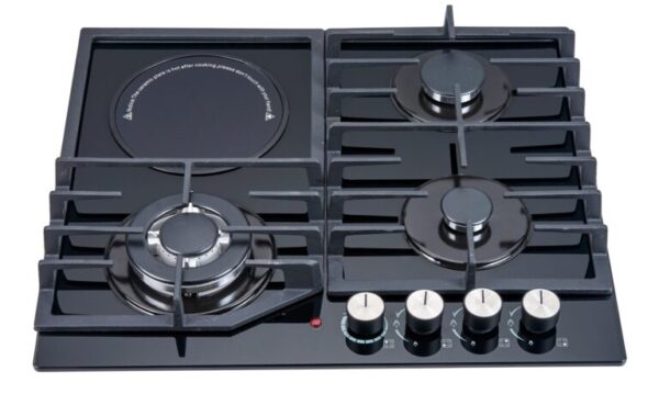 Polystar 3 Burners 1 hot plate built-in cooker - Image 2