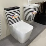 Zibra White-Black super executive water closet toilet wc